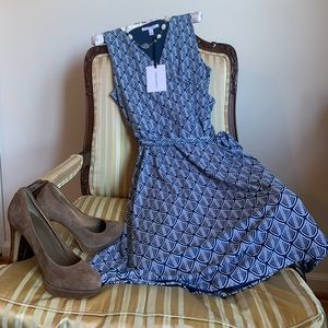 NWT 41 Hawthorn Faux Wrap Dress